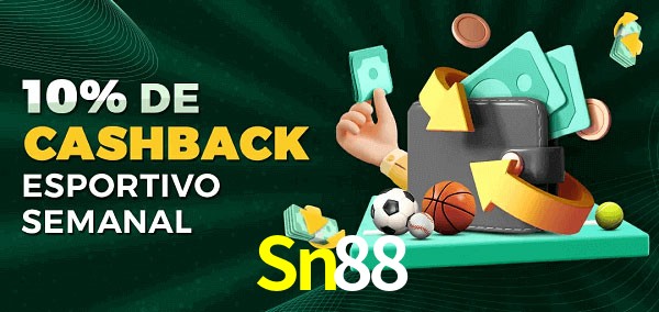 10% de bônus de cashback na Sn88